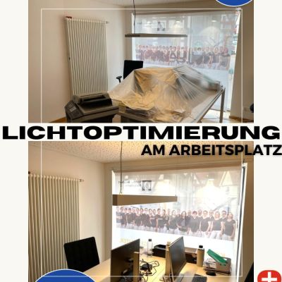 Lichtoptimierung am Arbeitsplatz